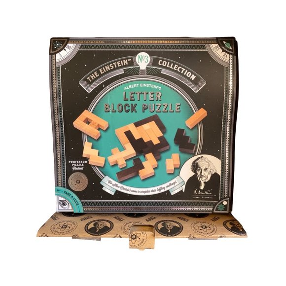 Professor Puzzle Albert Einstein No 2 & No 3 Puzzle Set The Official Range New - Picture 7 of 8